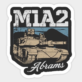 M1A2 Abrams - American Desert Storm Tank Sticker